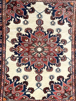 Vintage, handknuten persisk mattan