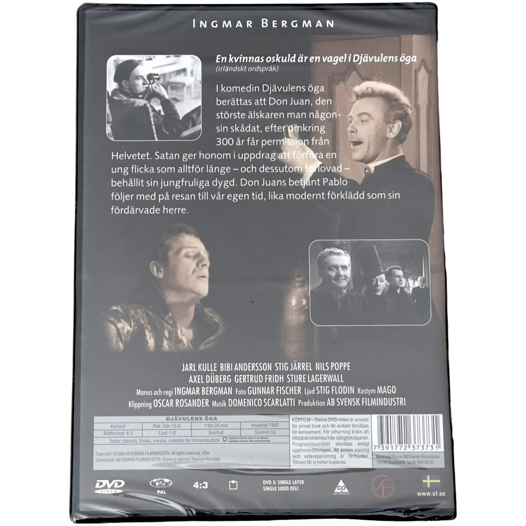 Eye of the Devil by Ingmar Bergman DVD Videos, NEW