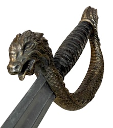 Decoration Sword with bronze handle of tarragon and tin blade