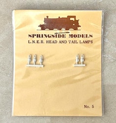Springside 5 Models L.N.E.R. Head And Tail Lamps