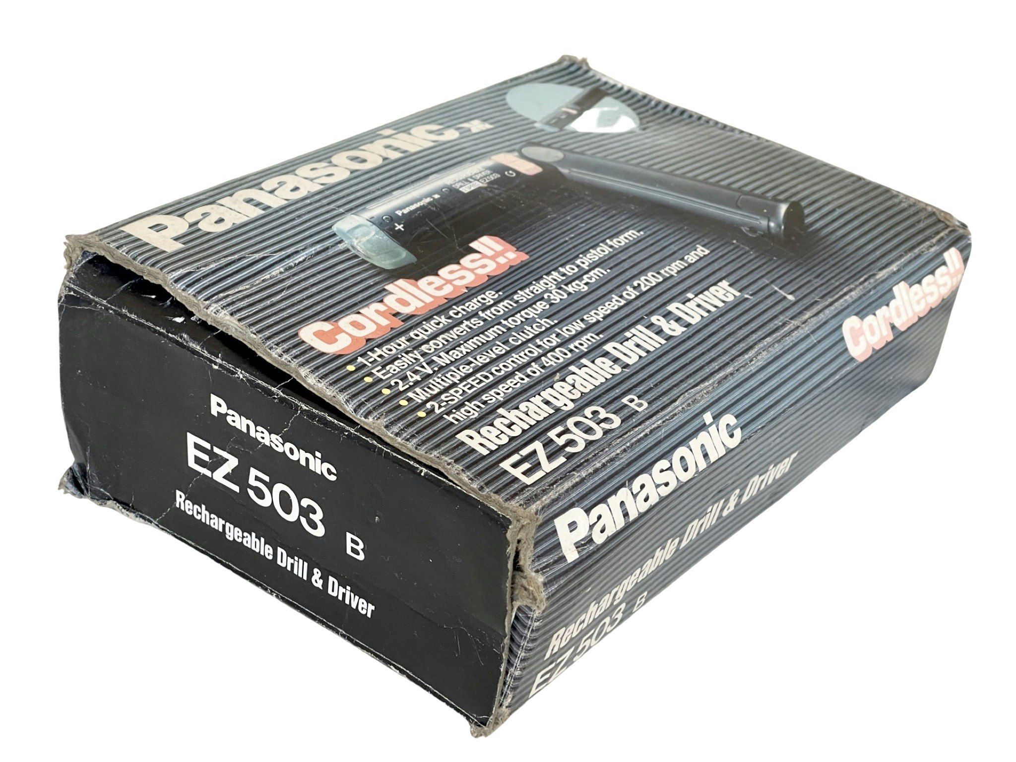 Panasonic Rechargeable Drill & Driver, Cordless EZ503B