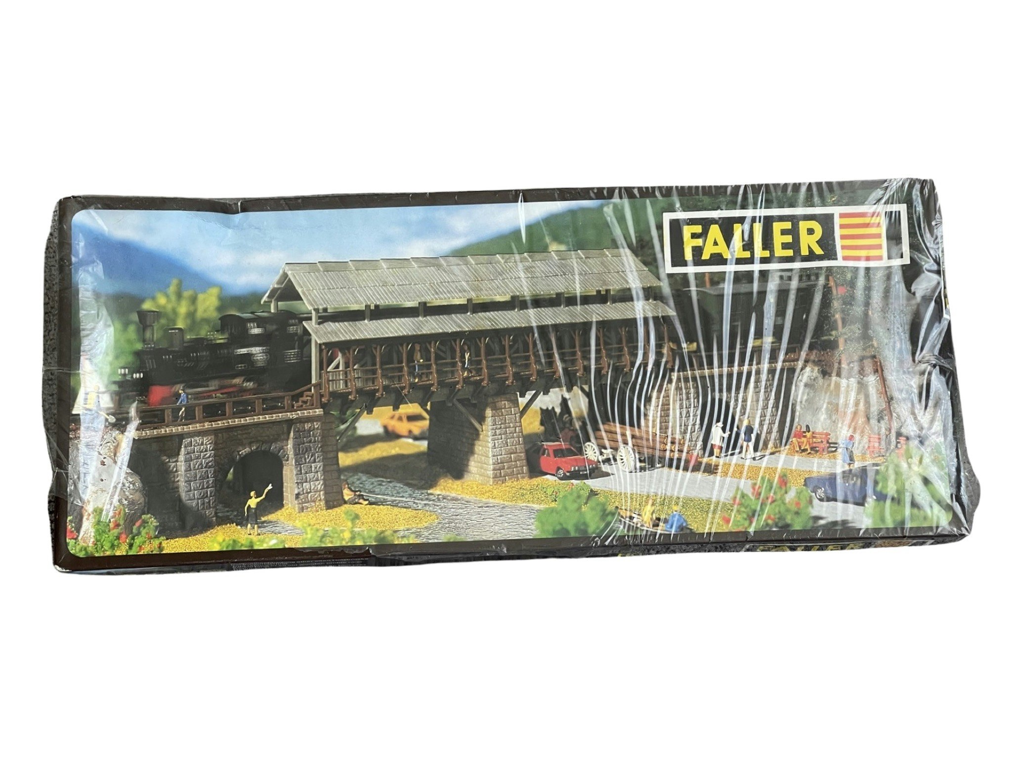Faller HO B-535 järnväg träbro
