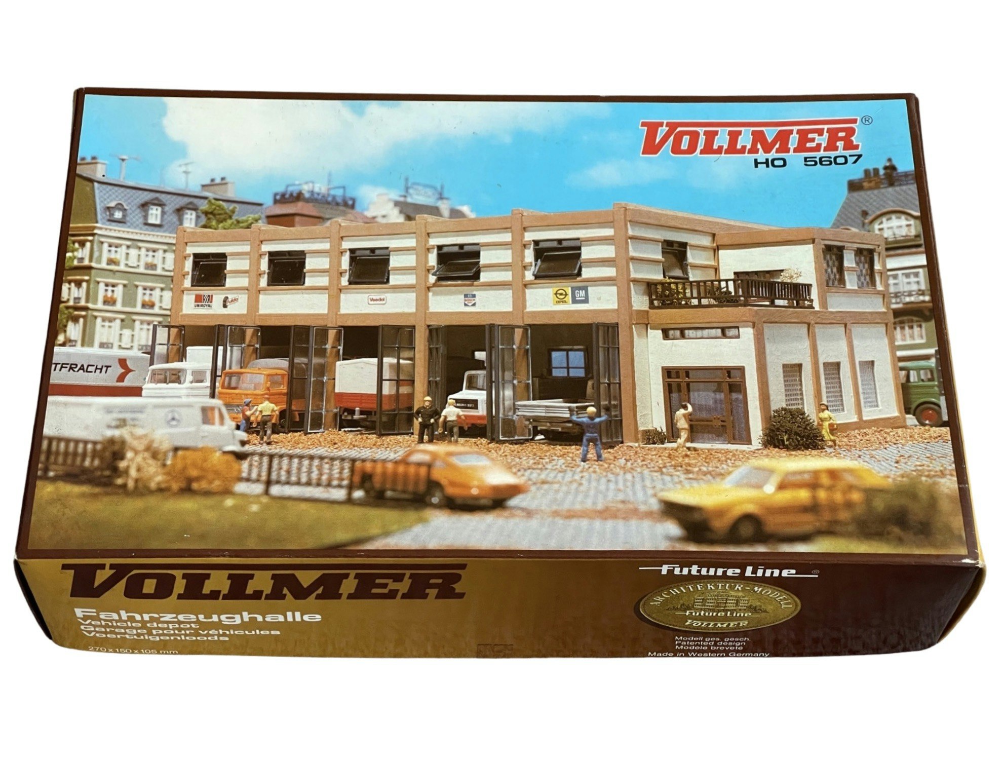 Vollmer HO 5607 Byggsats för moderna fordonsdepån