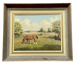 Max Arildskov ( Danmark 1896-1986). Oljemålning på duk, Signerad