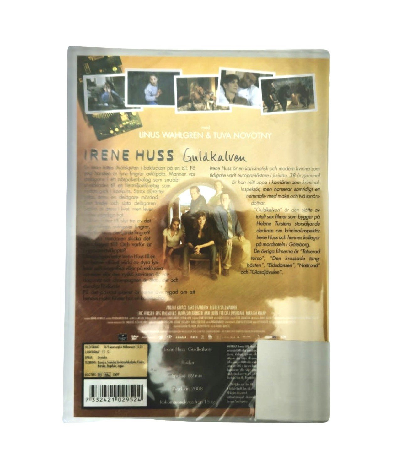 Irene Huss: Guldkalven, DVD, NY