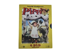 Pippi Långstrump av Astrid lindgren, 6 DVD Collection, Oanvänd