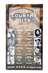 100 x No1 Country Hits 4CD Sets