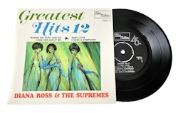 Diana Ross & The Supremes 12 Greatest Hits EP