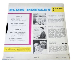 Elvis Presley Little Sister EP
