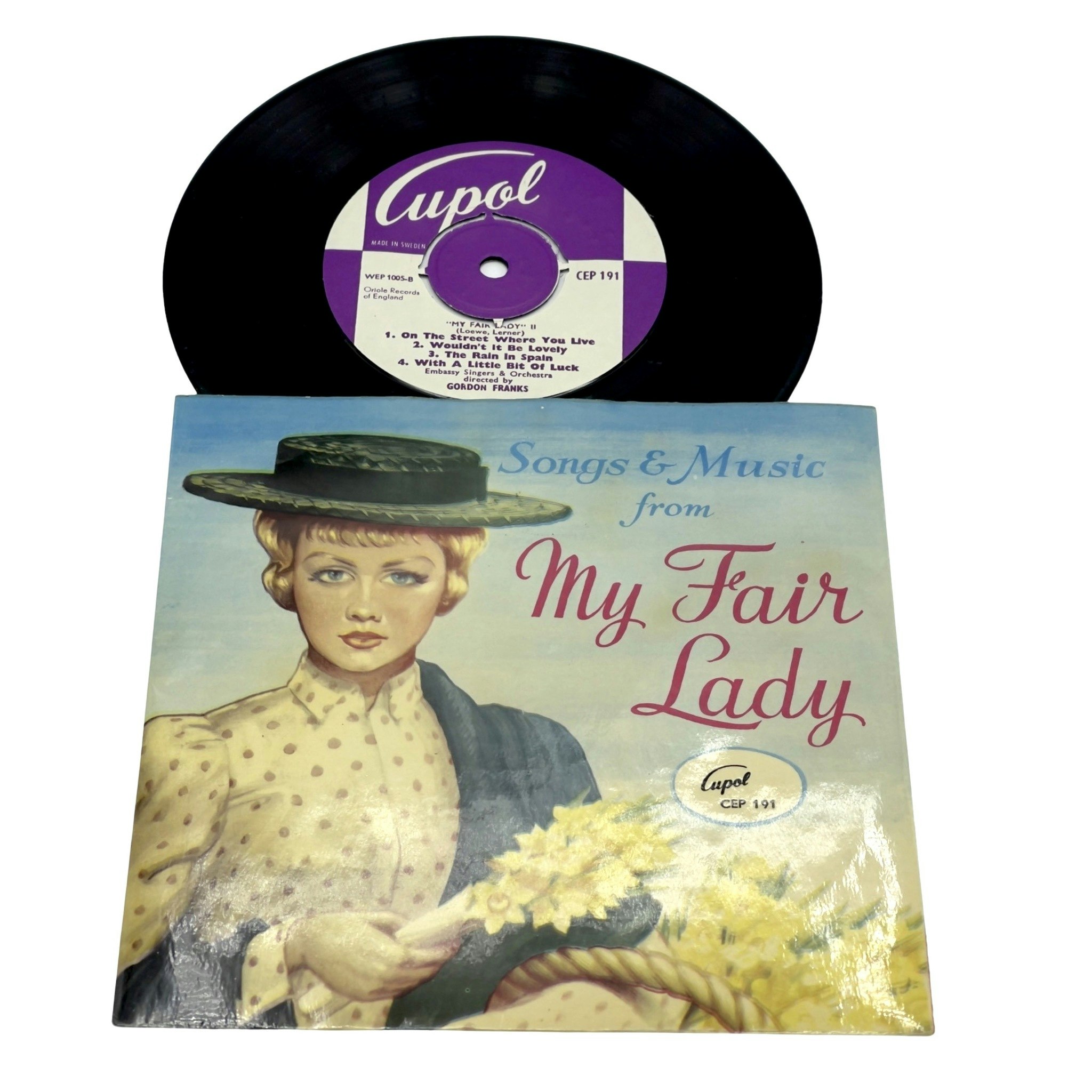 Songs and Music From My Fair Lady Vinyl EP