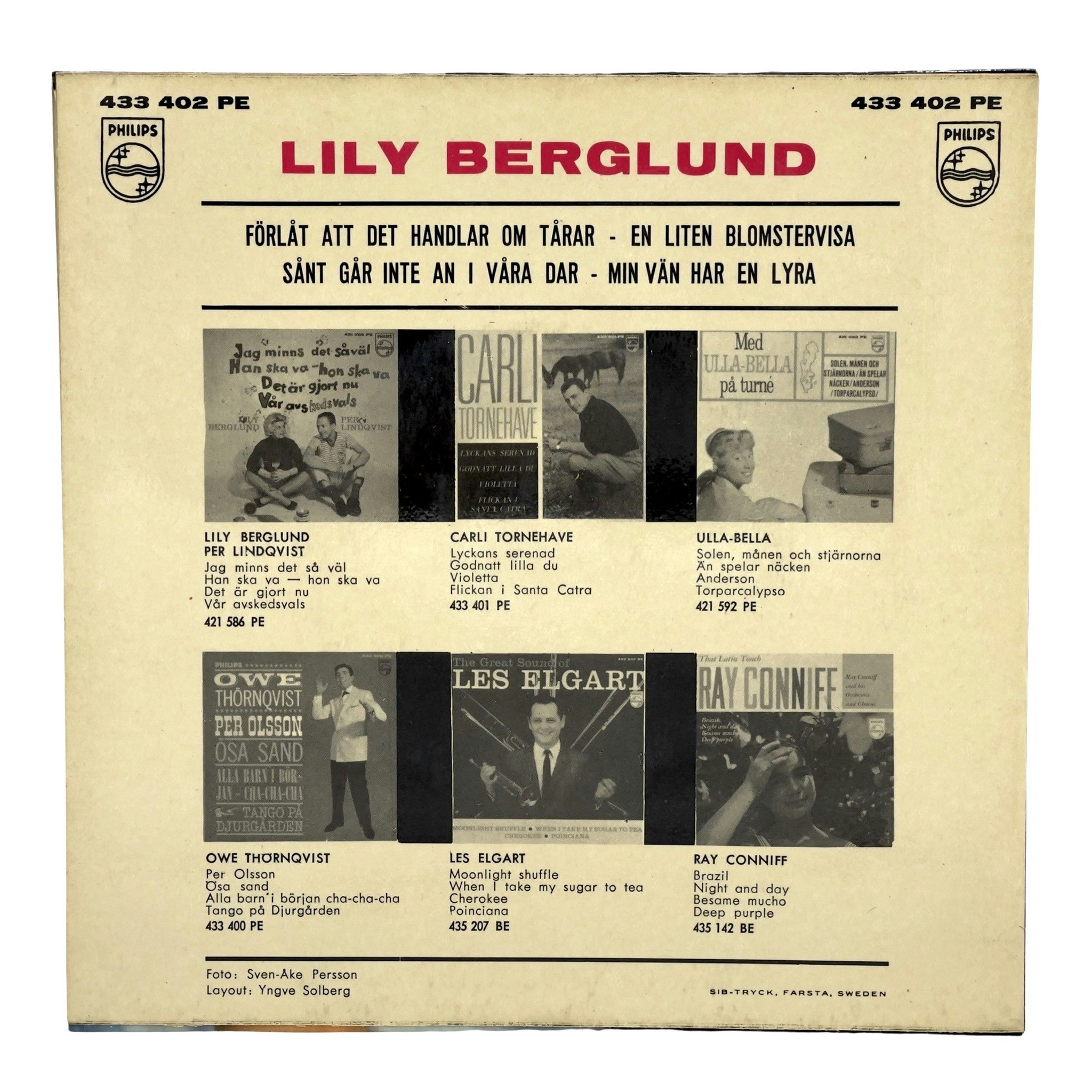 Lily Berglund Sånt Går Inte An I Våra Dar Vinyl EP