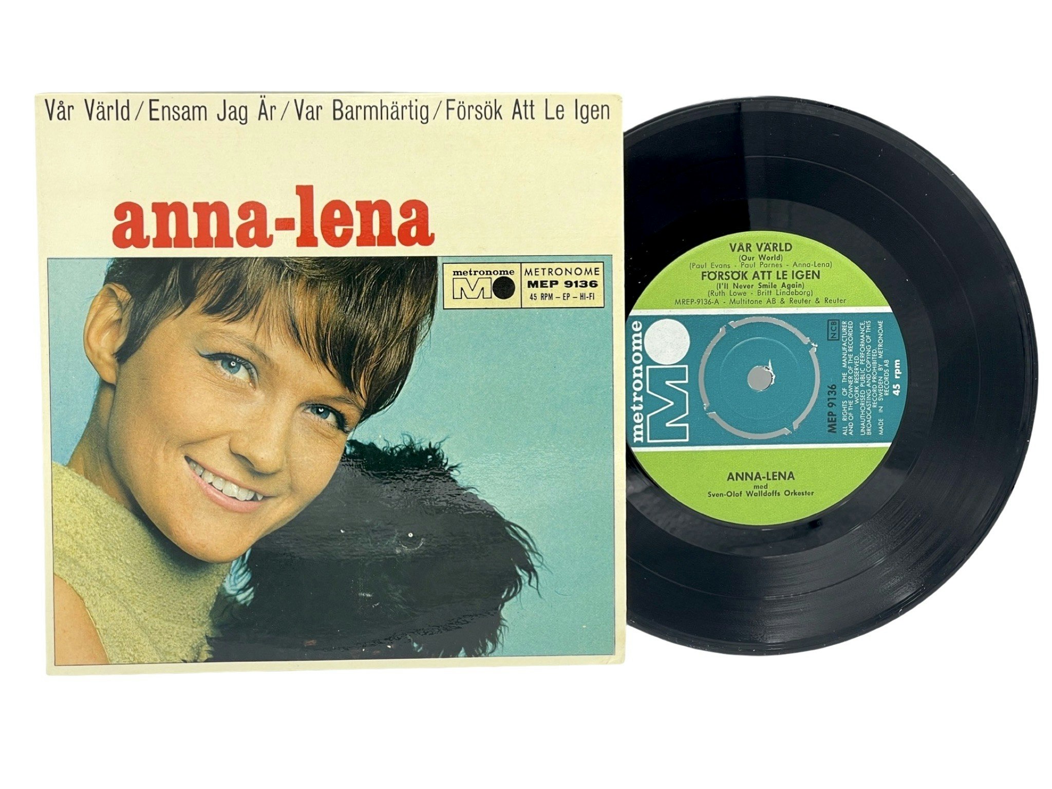 Anna Lena Vår Värld Vinyl EP