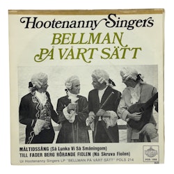 Hootenanny Singers Bellman På Vårt Sätt Vinyl EP