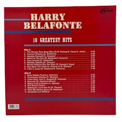 Harry Belafonte 18 Greatest Hits Vinyl LP