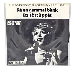 Siw Malmkvist, På En Gammal Bänk, Vinyl Singel