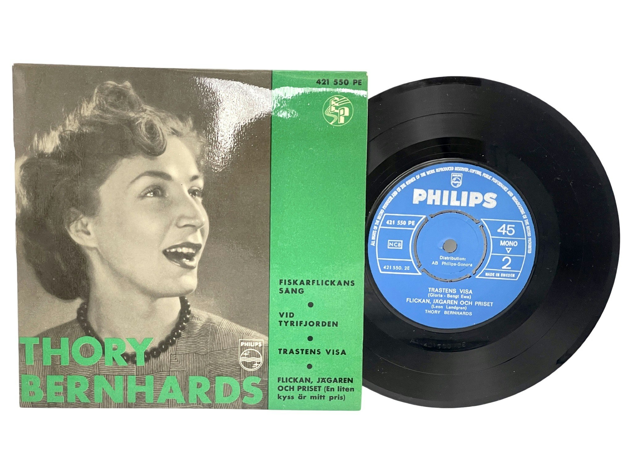 Thory Bernhards, Fiskarflickans Sång, Vinyl EP