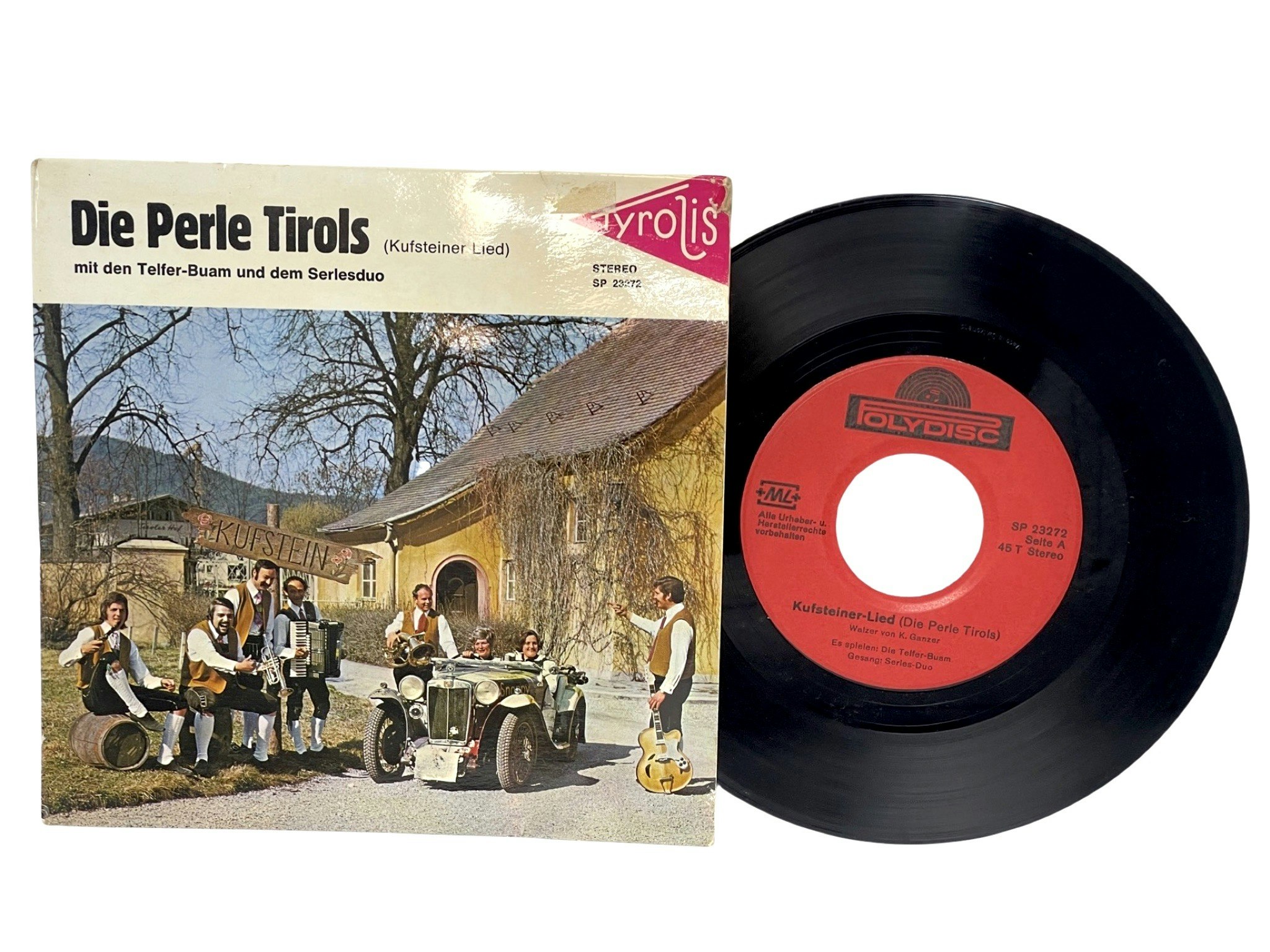 Die Perle Tirols, Mit Den Telfer Baum Und Dem Serlesduo, Vinyl EP