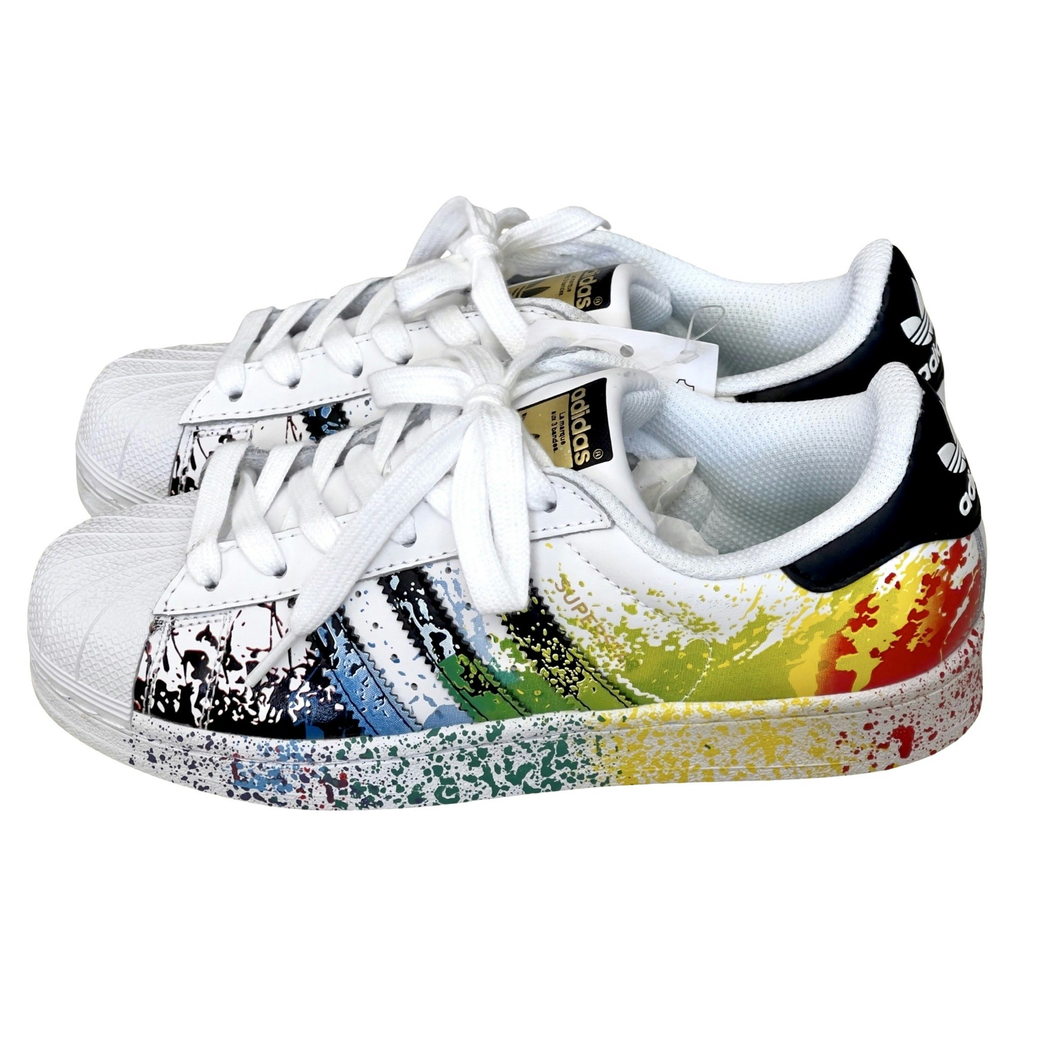 Adidas Superstar II Splash, Oanvänt