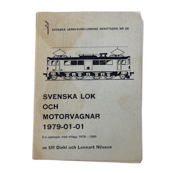 Järnvägsklubben, Svenska Lok och motorvagnar bok1979