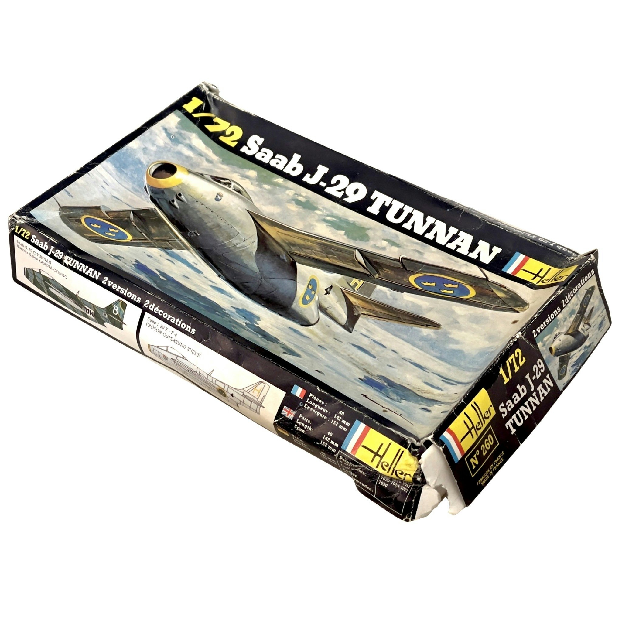 Heller Saab J29 Tunnan 1/72