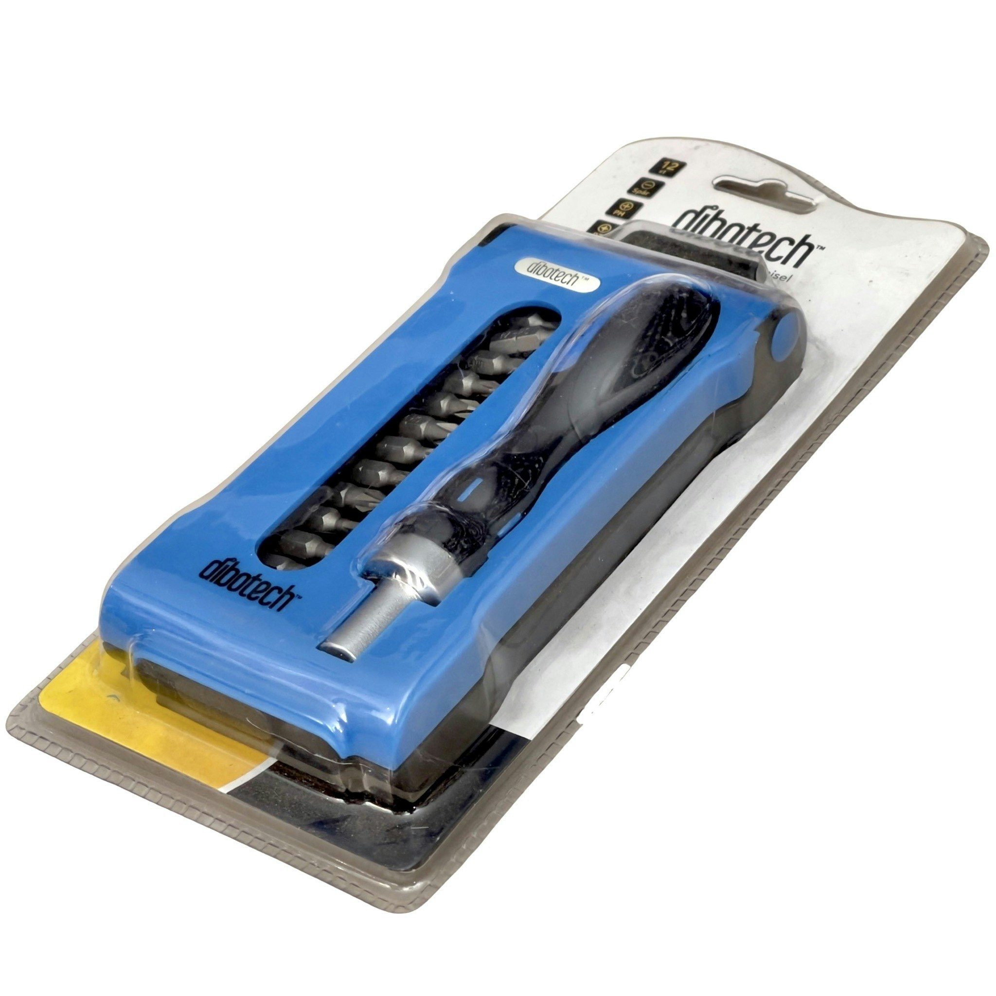 Dibotech Spärrskruvmejsel med 12 Bits