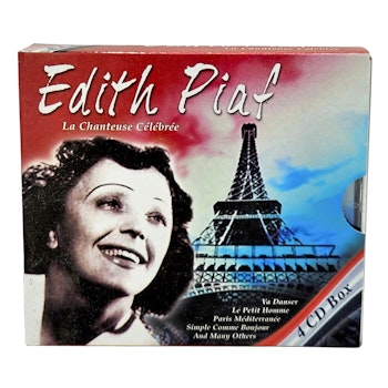 Edith Piaf, La Chanteuse Célébrée, 4 CD Box