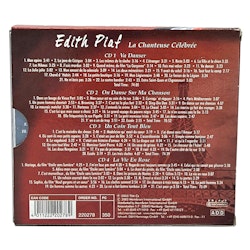 Edith piaf, La Chanteuse Célébrée, 4 CD Box