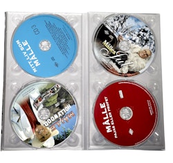 Mitt Liv Som Målle, 5 CD, 2 DVD Och En bok På 60 Sidor