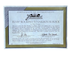 The Franklin Mint, Elvis Presley Jailhouse Rock, Nate Giorgio med Certifikat