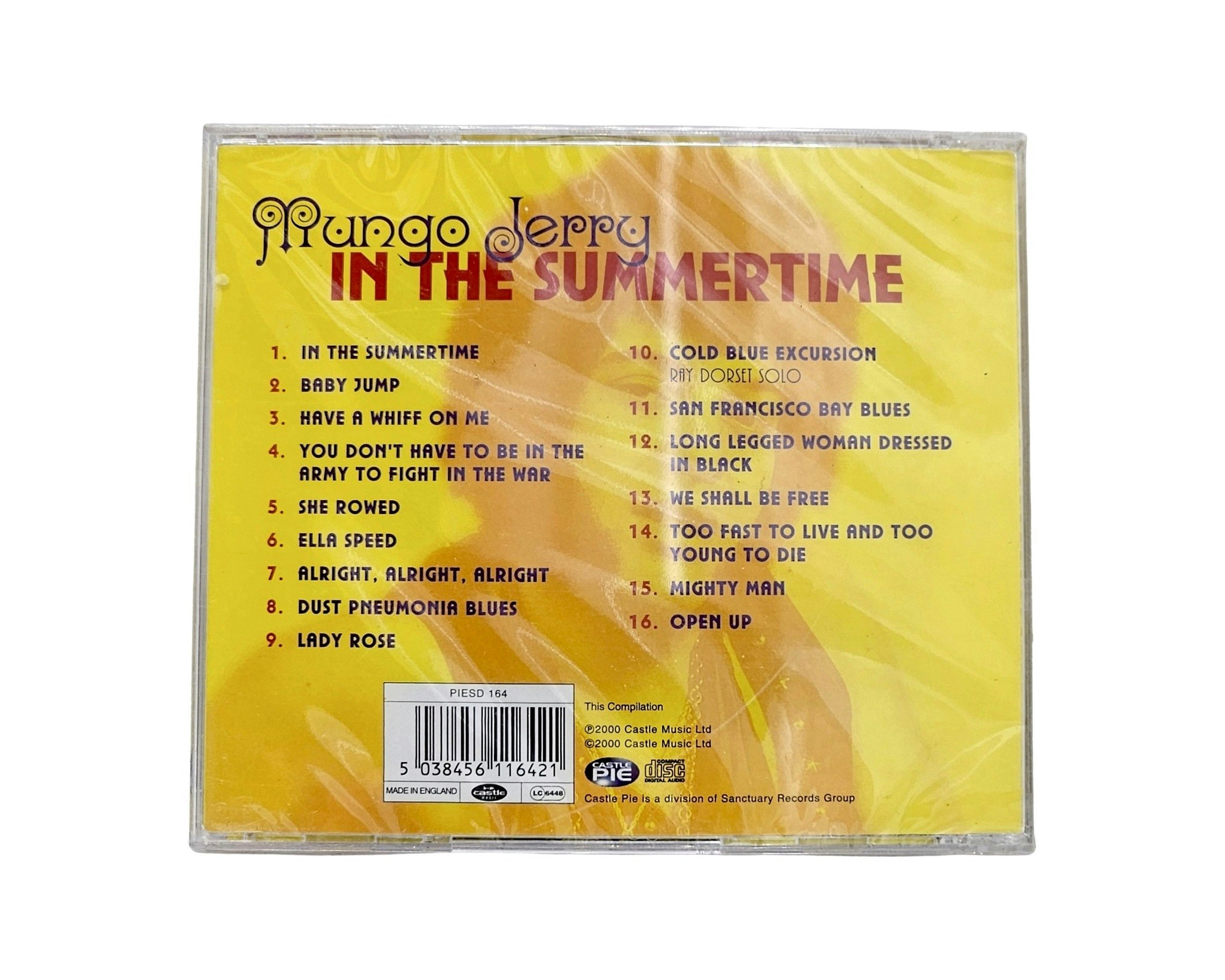 Mungo Jerry, In The Summertime, NY CD