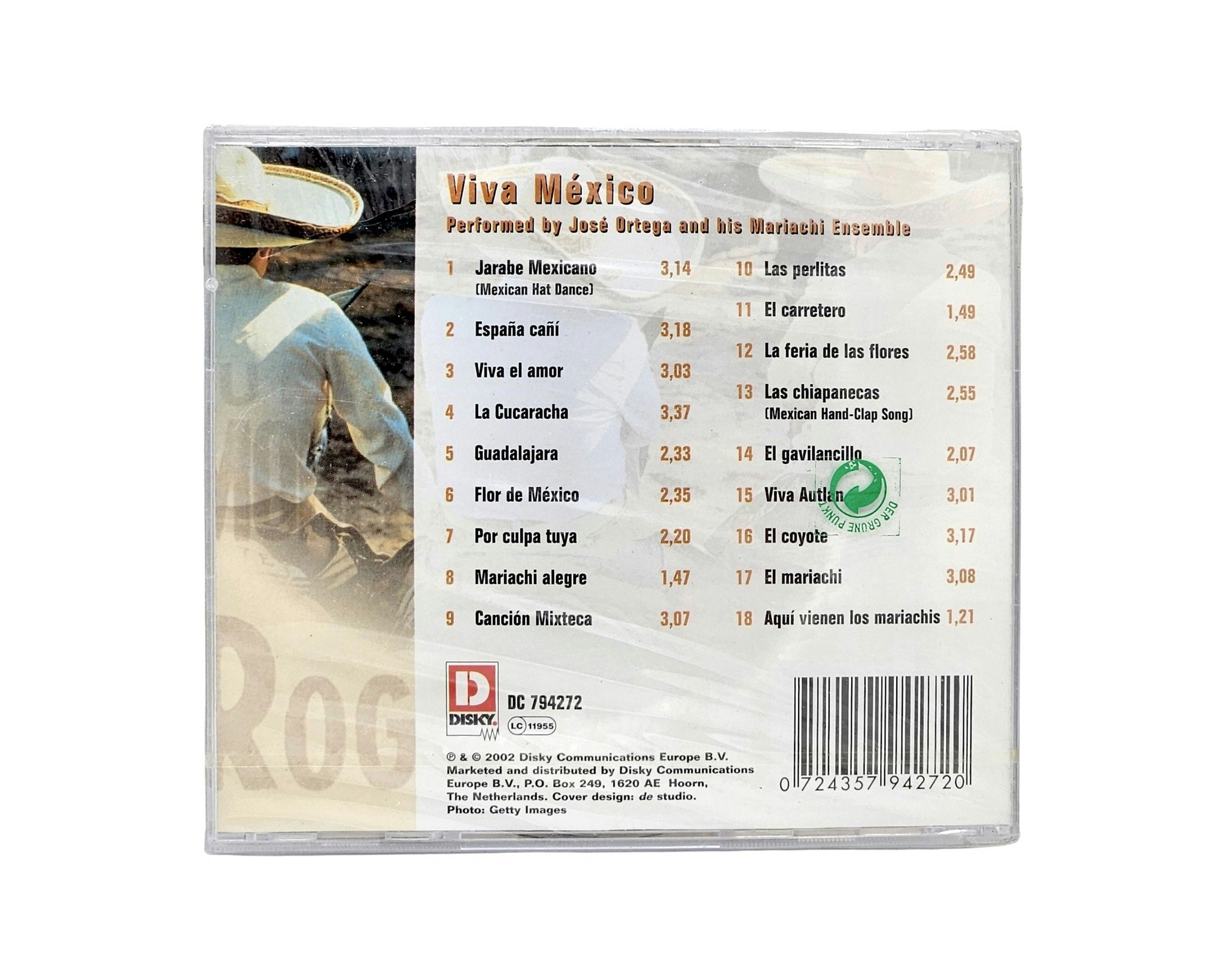 Viva Mexiko, NY CD