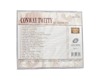 Conway Twitty, His Greatest Hits, NEW CD