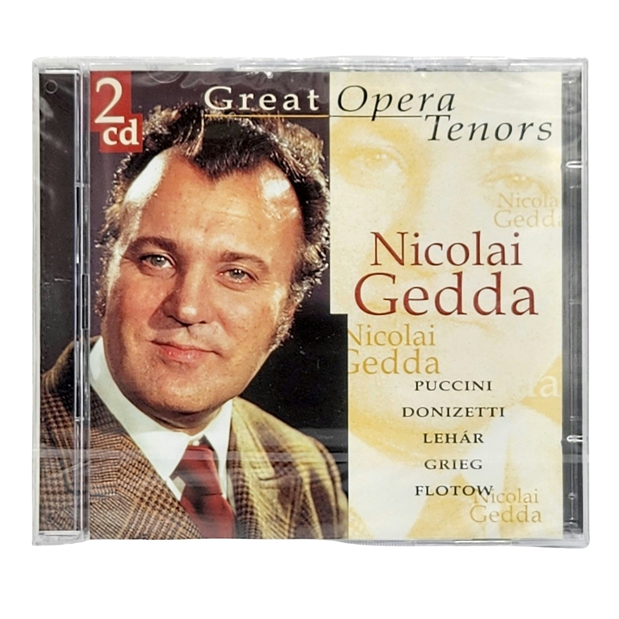 Great Opera Tenors, Nicolai Gedda, 2 CD NY