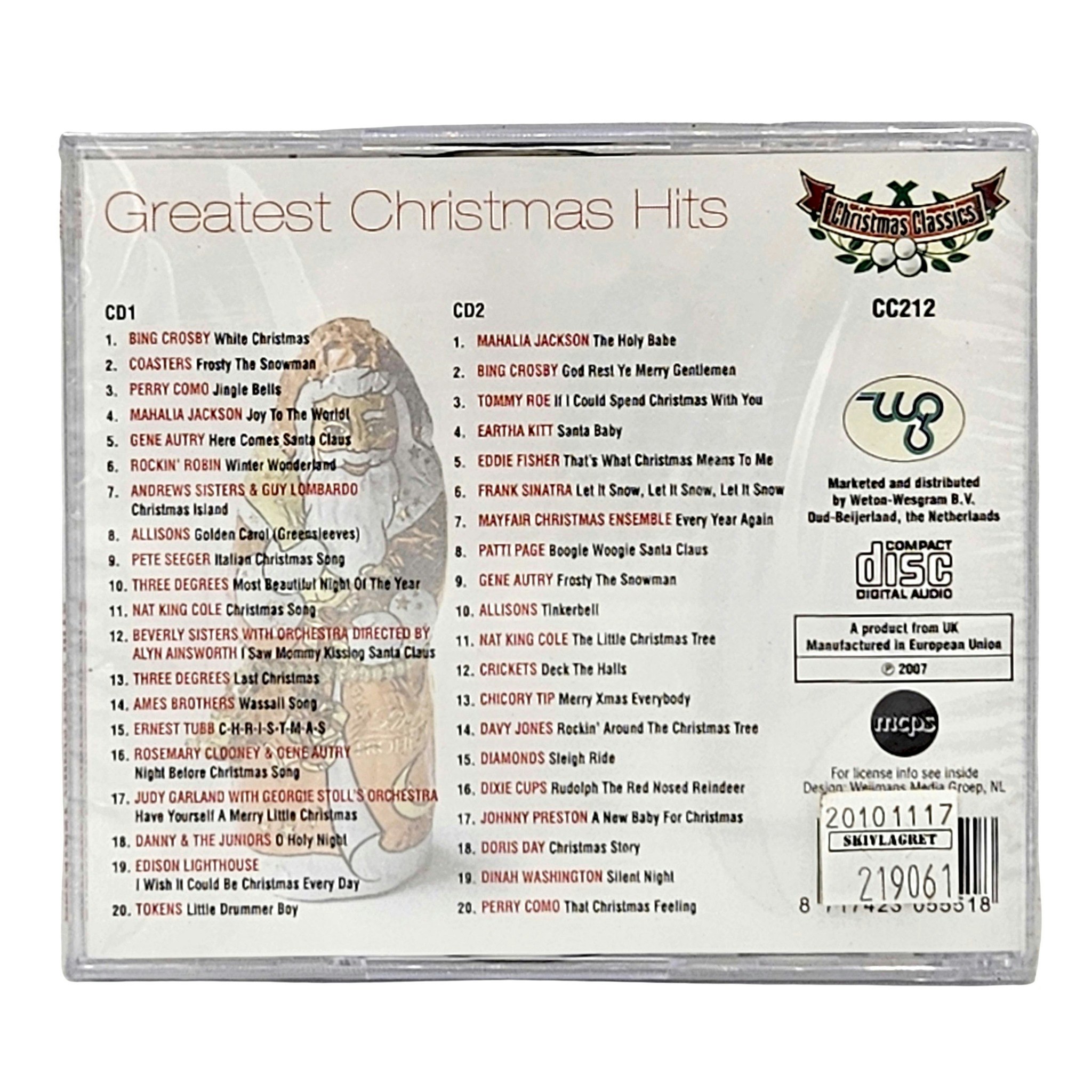 Greatest Christmas Hits, 2 CD NY
