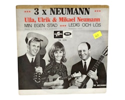 3x Neumann, Min Egen Stad, Vinyl Singel