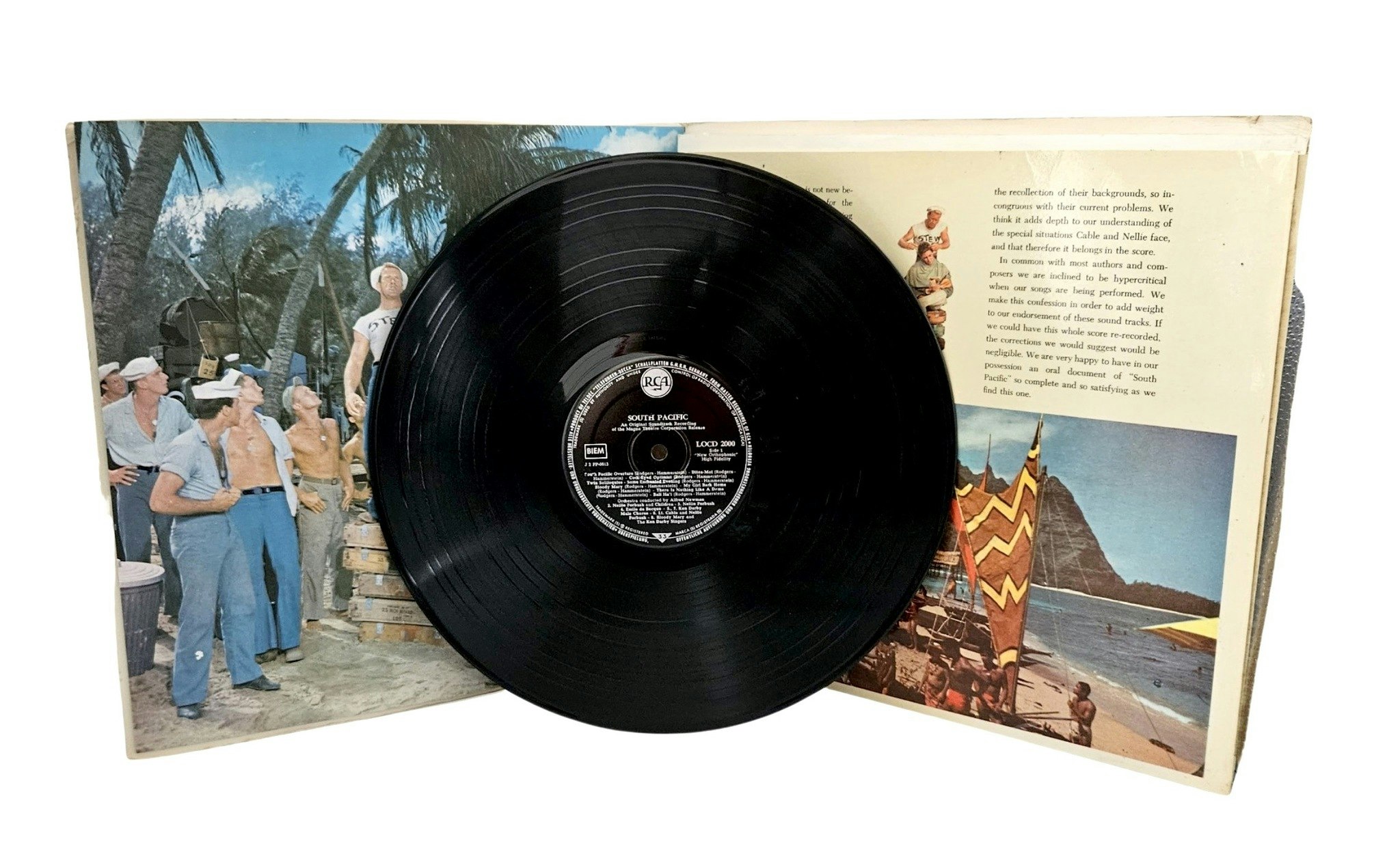 Rodgers und Hammersteins South Pacific, Vinyl-LP