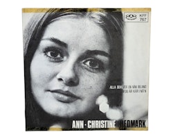 Ann Christine Hedmark, Alla Behöver En Vän Ibland, Vinyl Singel