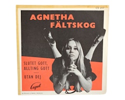 Agnetha Fältskog, Slutet Gott Allting Gott, singiel winylowy