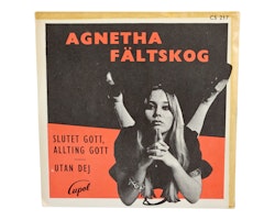 Agnetha Fältskog, Slutet Gott Allting Gott, Vinyl-Single