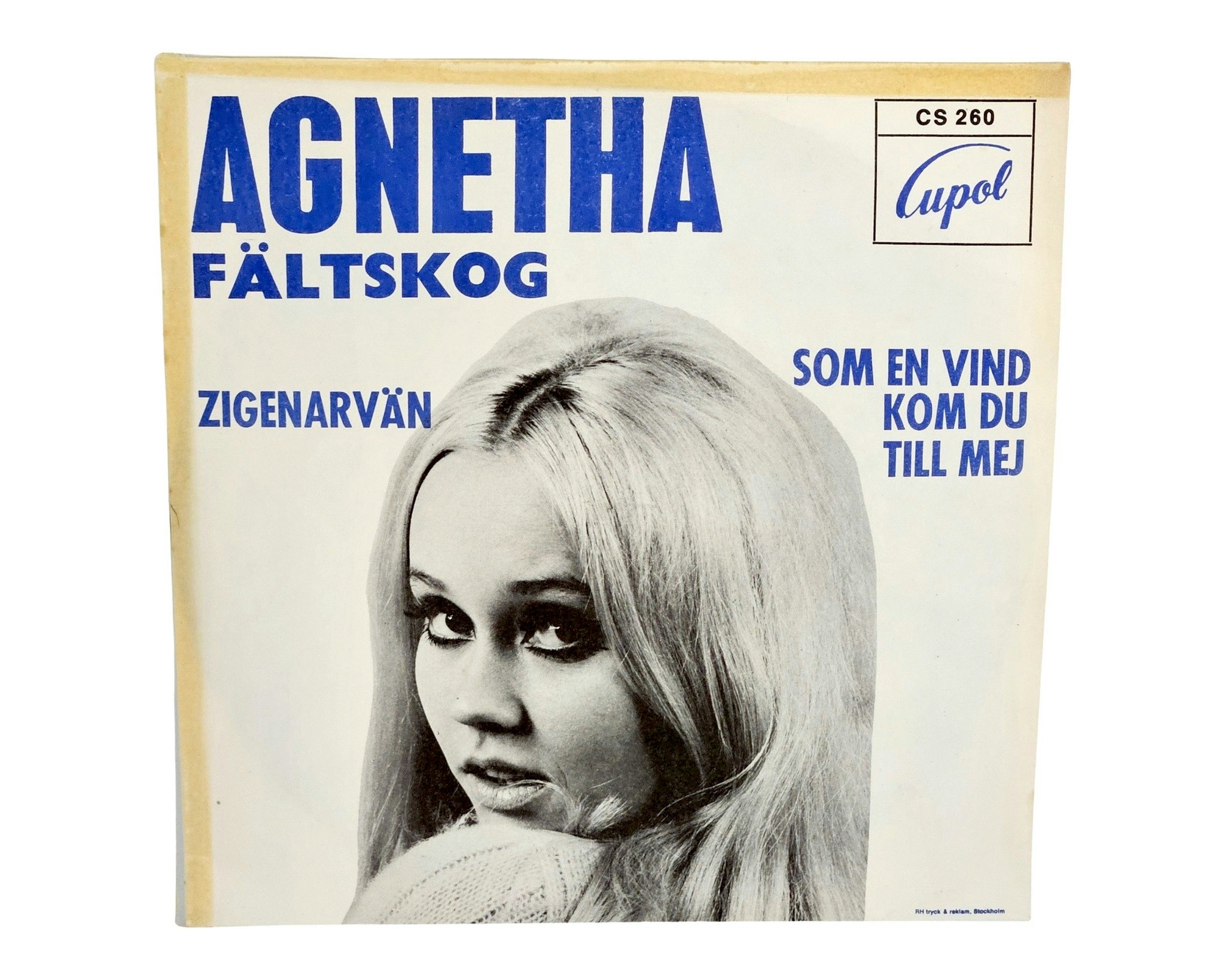 Agnetha Fältskog, Gypsy Friend, Vinyl Single - Tigris Antiques & Art