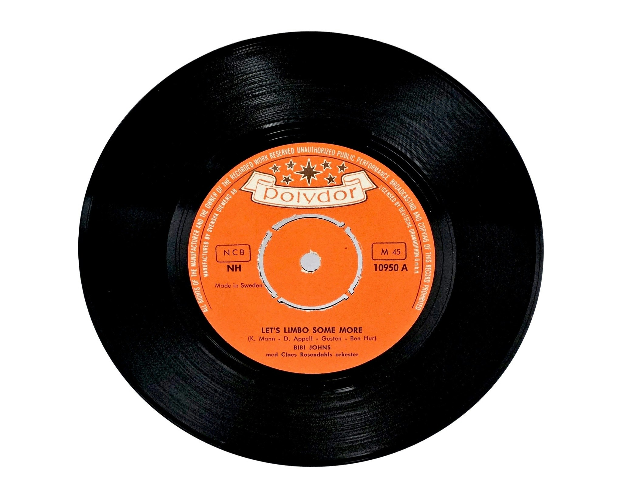 Bibi Johns, Lets Limbo Some More, Vinyl Single
