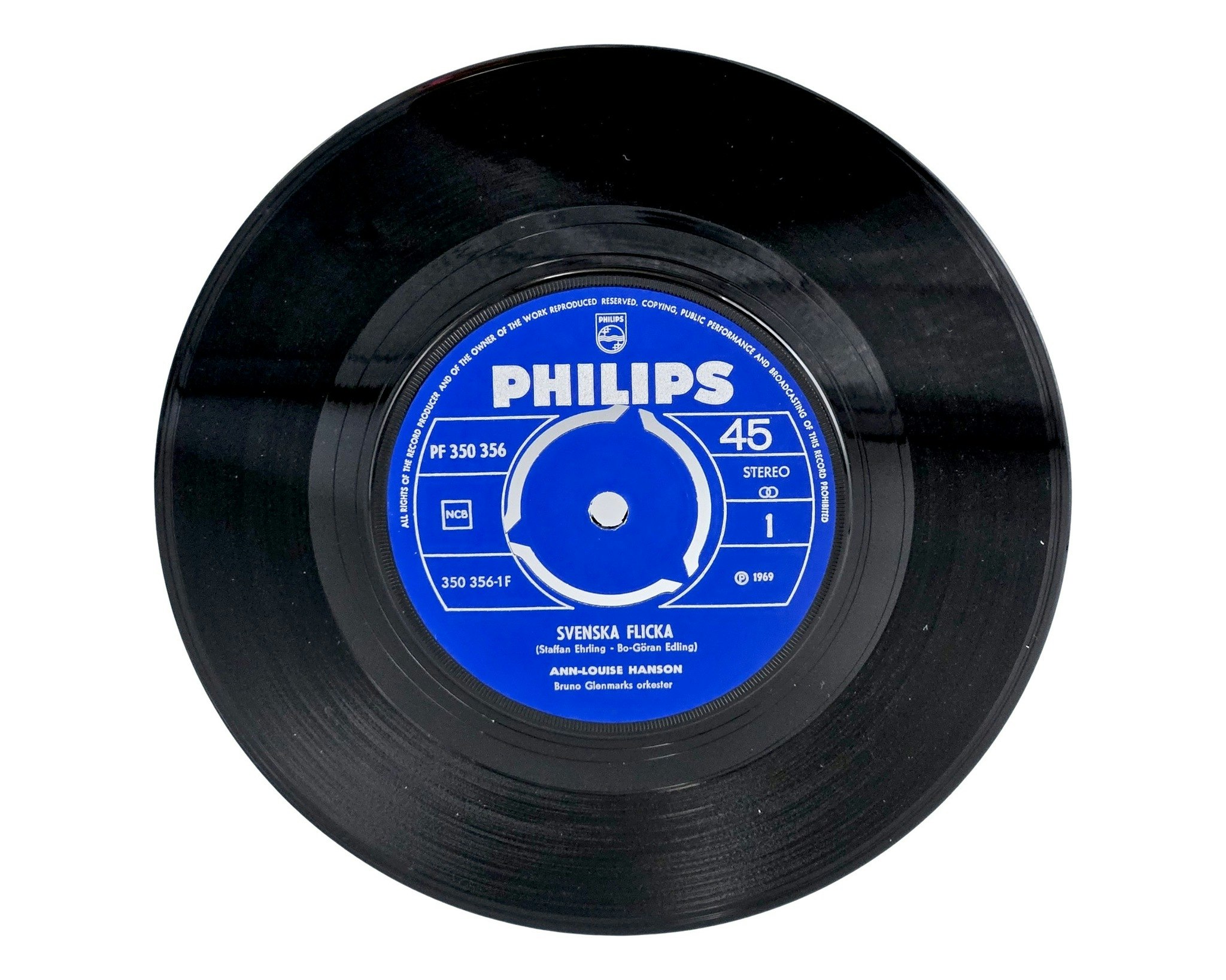 Ann Louise Hanson, Svenska Flicka, Vinyl Singel