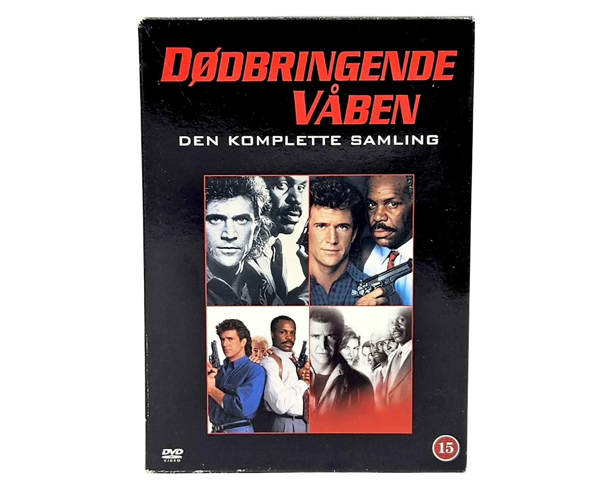 Dödsbringende Våben, Den Komplette Samling, 4 DVD Oanvänd