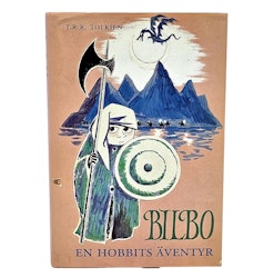 JRR Tolkien Bilbo, En Hobbits Äventyr bok 1994, Illustrerad av Tove Jansson