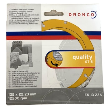 Dronco Quality ST 5, Diamantkapskiva