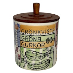 Jie av Anita Nylund "Grönkvists gröna gurkor" ur Vår lilla stad.