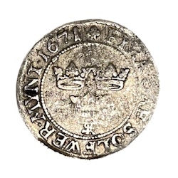 Karol XI. 4 öre w 1671 r
