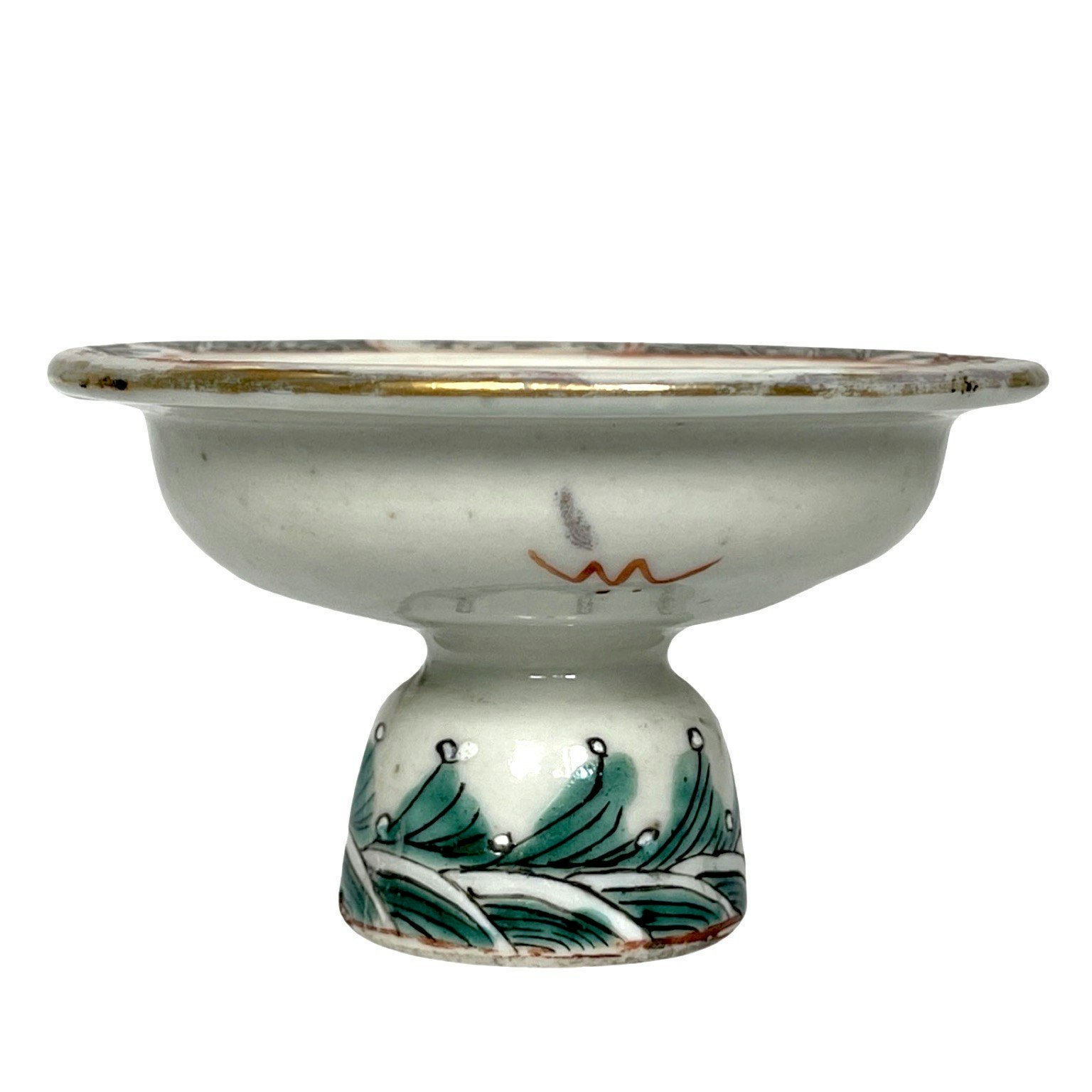 SKÅL PÅ FOD, porcelæn, Kina, 1800-tallet - Tigris Antikviteter og kunst