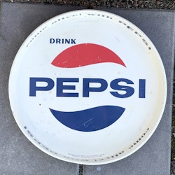 Vintage reklambricka PEPSI 1960-talet, England