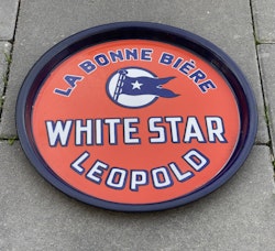 Enamel tray White Star Leopold